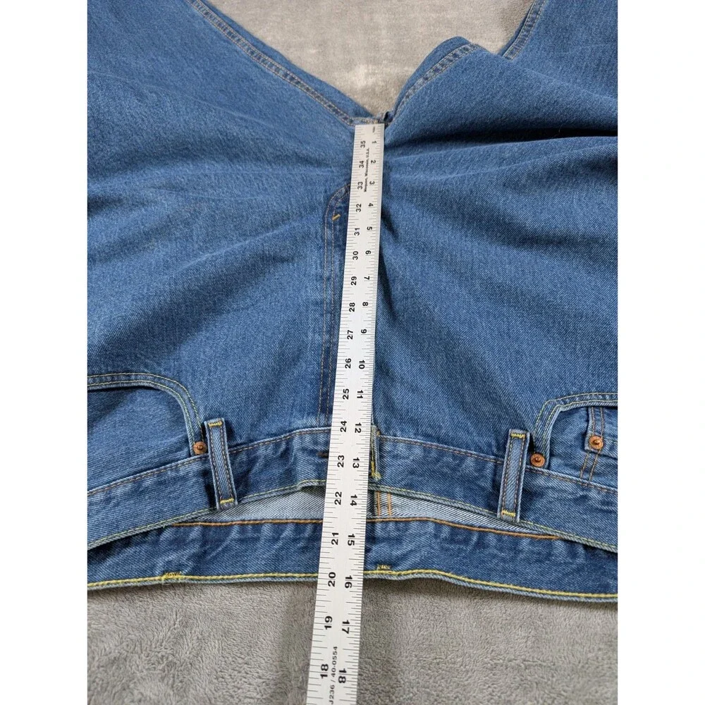 Levi’s 550 Jeans Men’s 44x30 Blue Denim Relaxed Fit Casual Minimalist